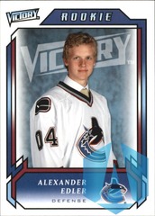 2006-07 Upper Deck Victory #325 Alexander Edler Rookie